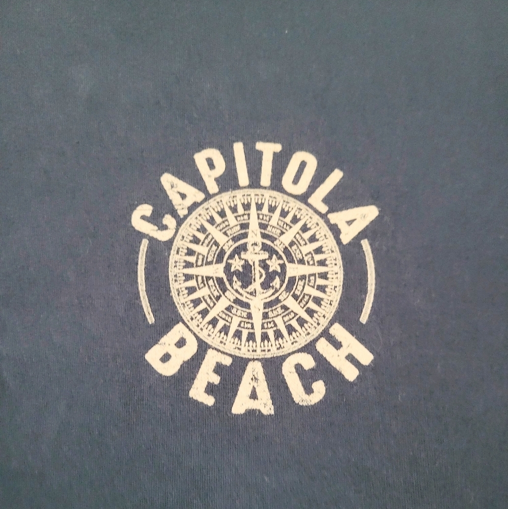 The DUCK Company Catch & Release Mermaid Capitola Beach TShirt 100% Cotton Large - Picture 4 of 9